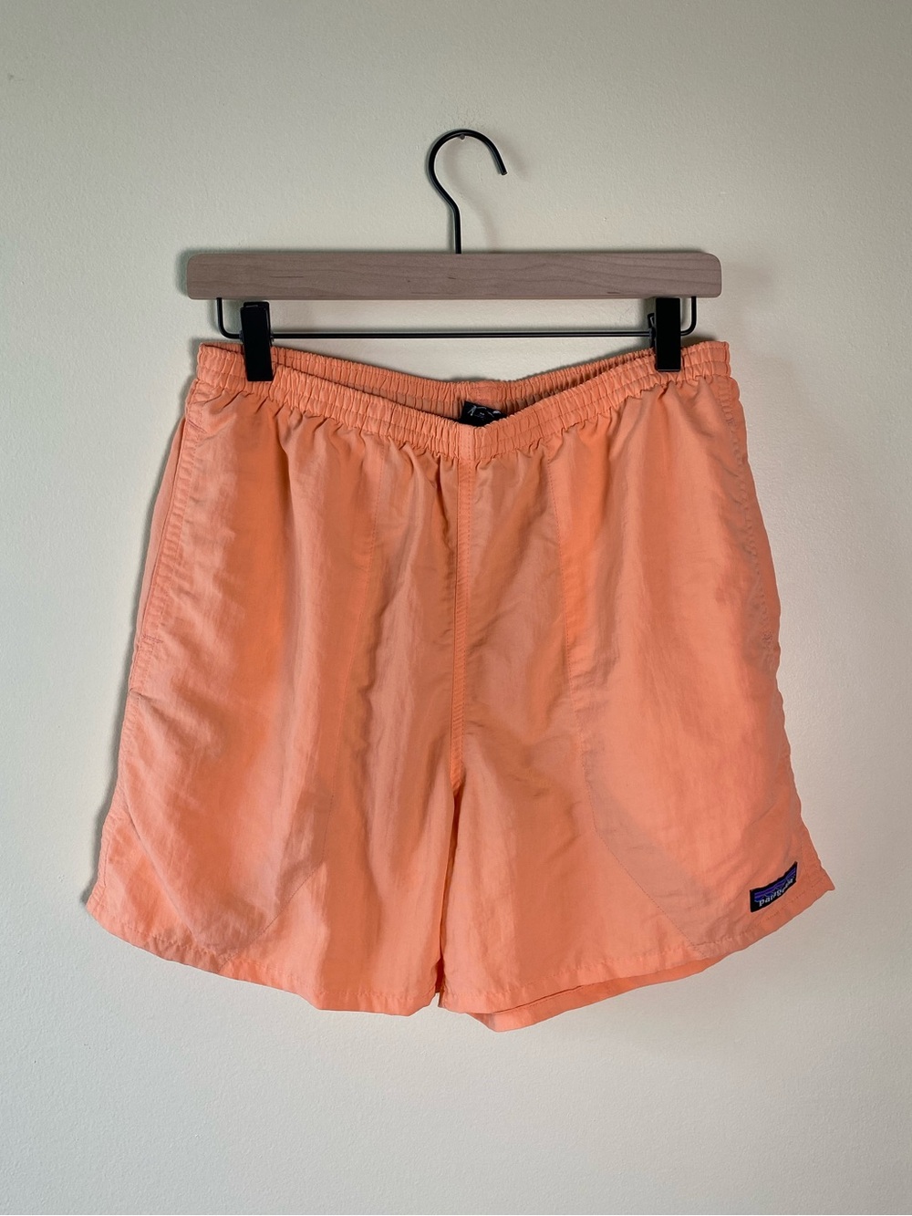 Patagonia Men's Swim Trunks Board Shorts Baggies Orange Size Medium